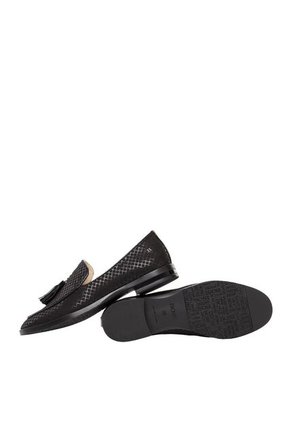 Mocasines Para Mujer Natha Negro Bosi