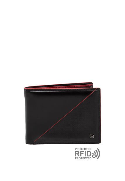 Billetera Para Hombre Alix Negro Bosi