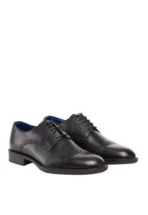 Zapatos Formales Para Hombre Milik Negro Bosi