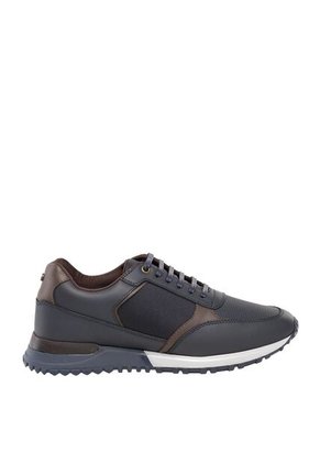 Zapatos Casuales Para Hombre Fabian Azul Bosi