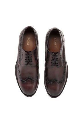 Zapatos Formales Para Hombre Gino Vinotinto Bosi