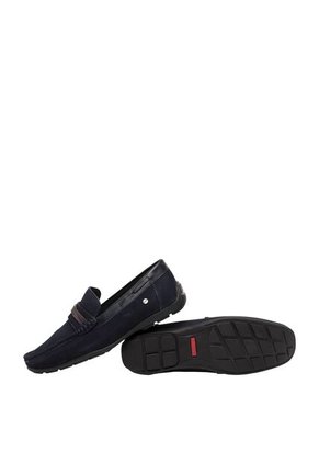 Mocasines Para Hombre Jozef Azul Bosi