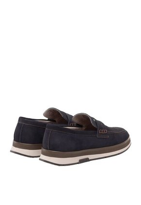 Mocasines Para Hombre Benedeto Azul Bosi
