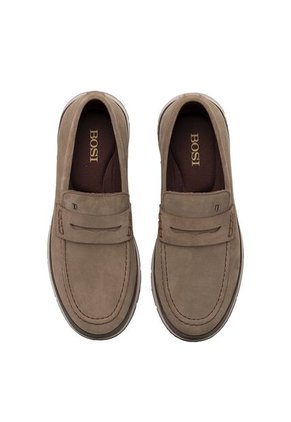 Mocasines Para Hombre Benedeto Taupe Bosi