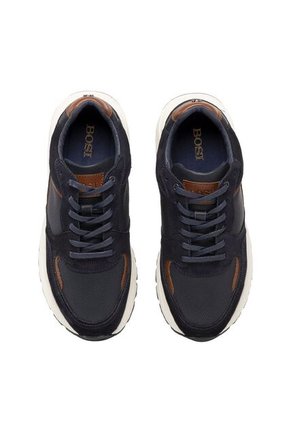 Zapatos Casuales Para Hombre Livorno Azul Bosi