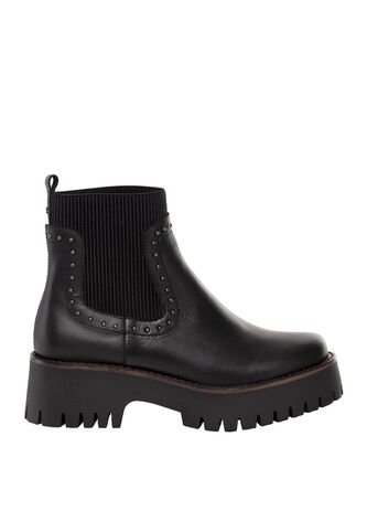 Botines Para Mujer Foster Negro Bosi Bosi