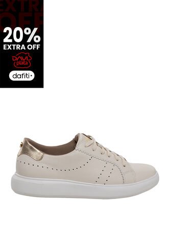 Tenis Para Mujer Nordi Beige Bosi Bosi