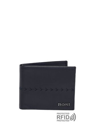 Billetera Para Hombre Franko Azul Bosi Bosi