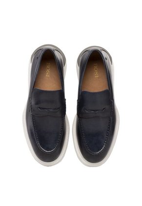Mocasines Para Hombre Lehman Azul Bosi