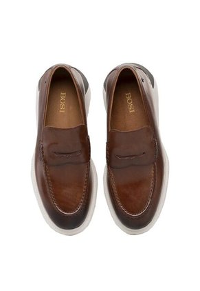 Mocasines Para Hombre Lehman Canela Bosi