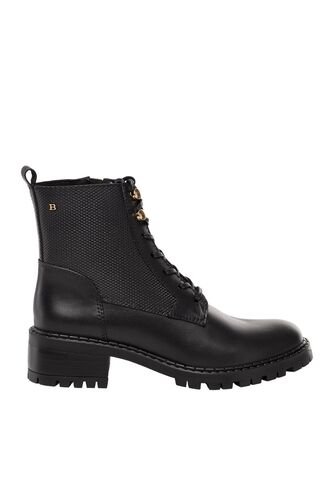 Botines Para Mujer Alisson Negro Bosi Bosi