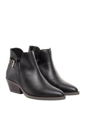 Botines Para Mujer Bursa Negro Bosi