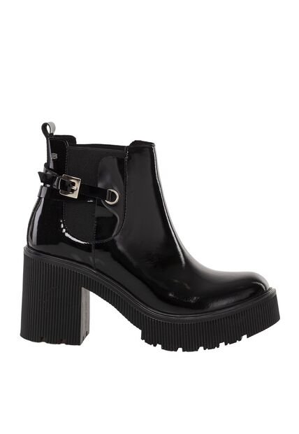 Botines Para Mujer Crystal Negro Bosi