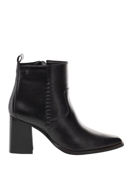 Botines Para Mujer Panem Negro Bosi