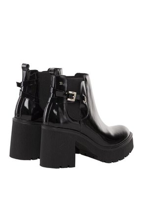 Botines Para Mujer Crystal Negro Bosi