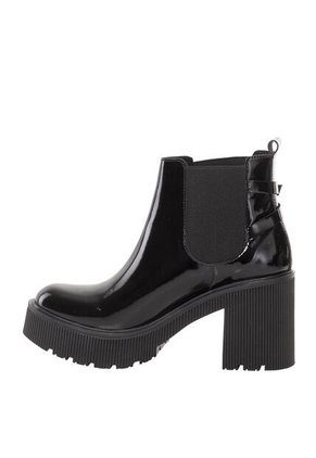 Botines Para Mujer Crystal Negro Bosi