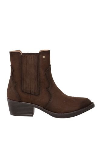 Botines Para Mujer Luzile Tabaco Bosi Bosi