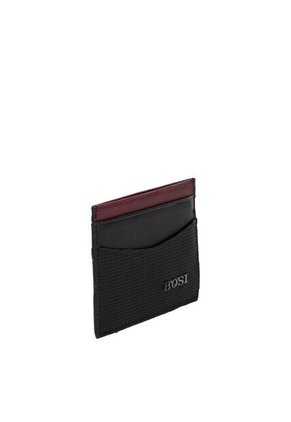 Tarjetero Para Hombre Bombay Negro Bosi