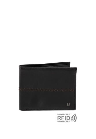 Billetera Para Hombre Gerart Negro Bosi Bosi