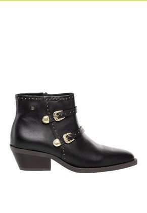Botines Para Mujer Solka Negro Bosi