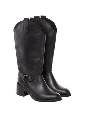 Botas Para Mujer Francia Negro Bosi