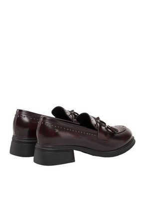 Mocasines Para Mujer Winda Vinotinto Bosi