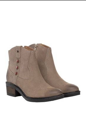 Botines Para Mujer Windy Taupe Bosi