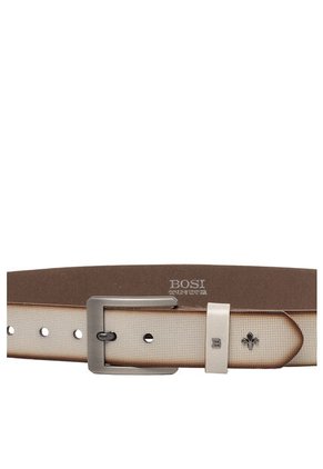 Correa Para Hombre 1231 Blanco Bosi