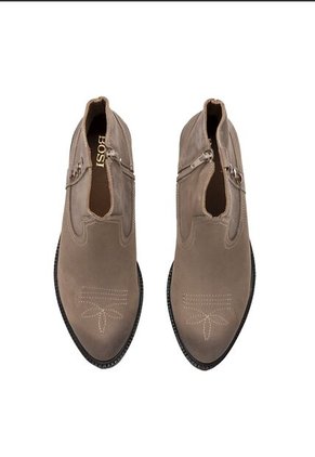 Botines Para Mujer Windy Taupe Bosi