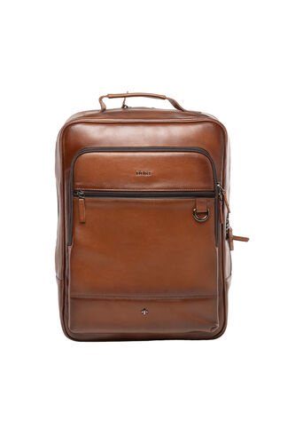 Morral En Cuero Para Hombre Santino Miel Bosi Bosi