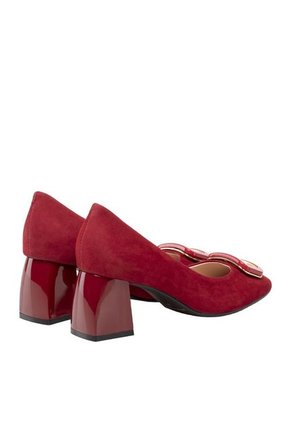 Tacones Para Mujer Azzurra Rojo Bosi