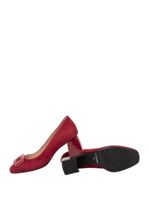 Tacones Para Mujer Azzurra Rojo Bosi