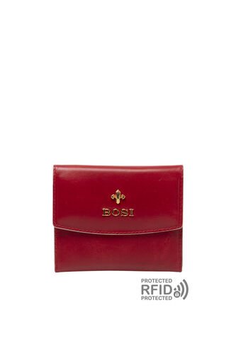 Tarjetero Para Mujer Fleur Rojo Bosi Bosi