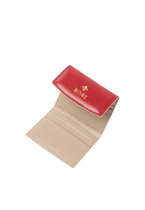 Tarjetero Para Mujer Fleur Rojo Bosi