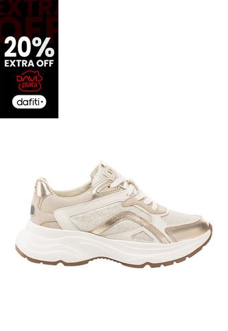 Tenis Para Mujer Taliana Dorado Bosi Bosi