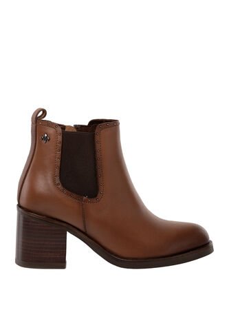 Botines Para Mujer Varzi Miel Bosi Bosi