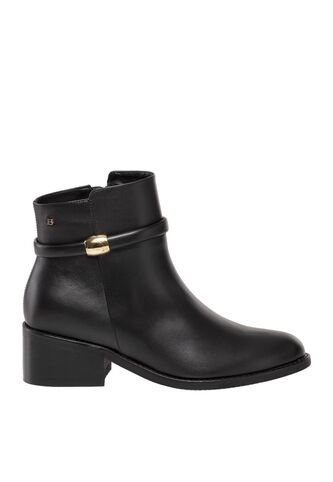 Botines Para Mujer Beka Negro Bosi Bosi