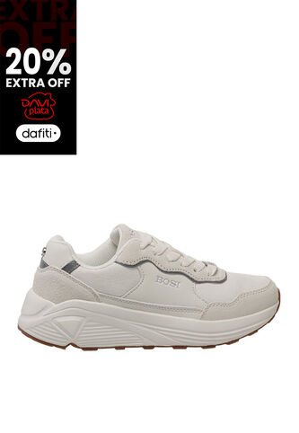 Tenis Para Mujer Moore Beige Bosi Bosi