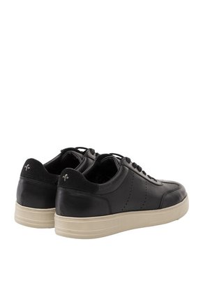 Zapatos Casuales Para Hombre Tridente Negro Bosi
