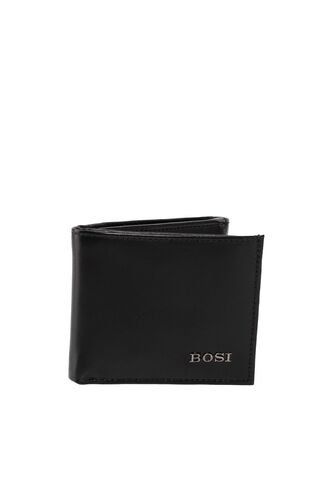 Billetera Para Hombre Cream Negro Bosi Bosi