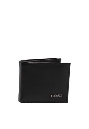 Billetera Para Hombre Cream Negro Bosi