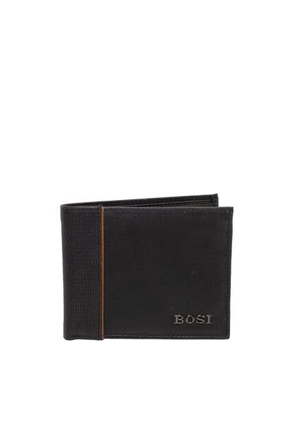 Billetera Para Hombre Acuna Negro Bosi