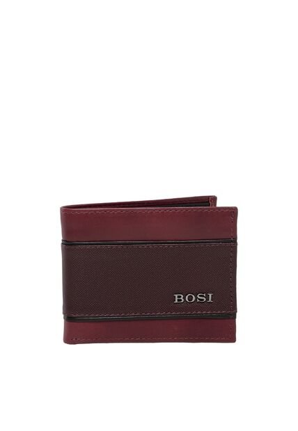 Billetera Para Hombre Lutero Vinotinto Bosi