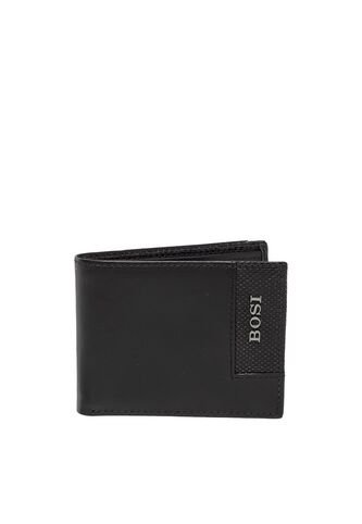 Billetera Para Hombre Dormunt Negro Bosi Bosi