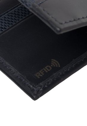 Billetera Para Hombre Bremen Azul Bosi