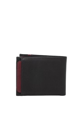 Billetera Para Hombre Bayer Negro Bosi