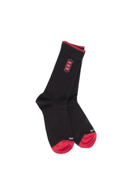 Medias Para Hombre Baez Negro Bosi