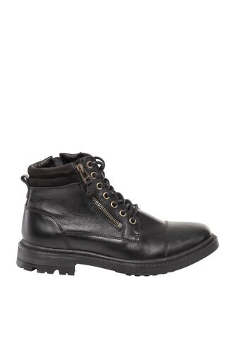 Botas Para Hombre Vechio Negro Bosi Bosi