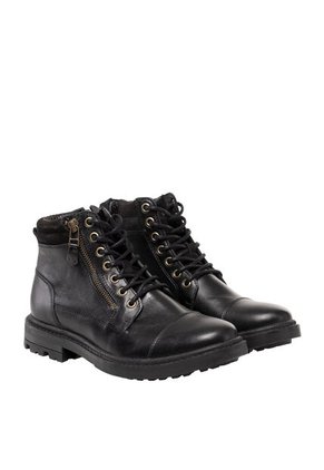 Botas Para Hombre Vechio Negro Bosi