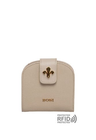 Billetera Para Mujer Florence Beige Bosi Bosi